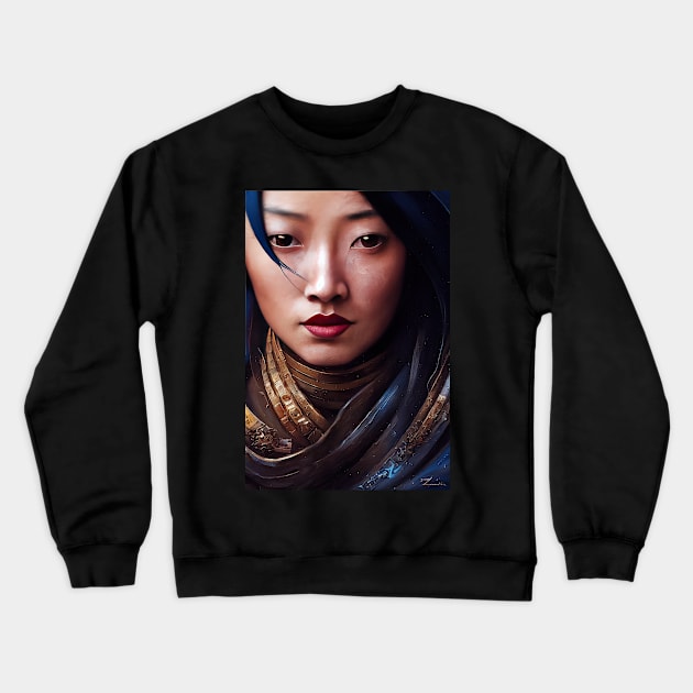 The sunlit warrior of Zhang Crewneck Sweatshirt by qaisarkhan101